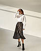 Спідниця жіноча чорна сіль WOOLBOOK, фото 3