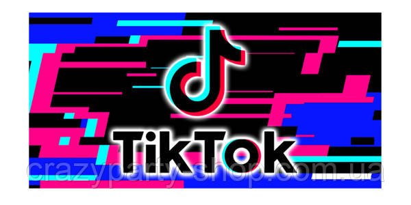 Наклейка для водички Тік Ток, фото 1