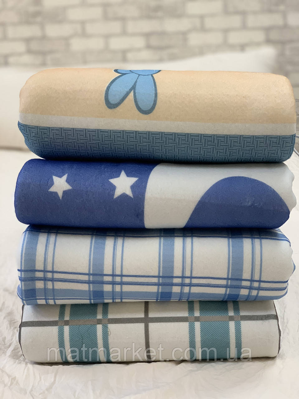 Електропростирадло односпальне байкове Kugulu Туреччина, розмір 75х145 см, фото 1