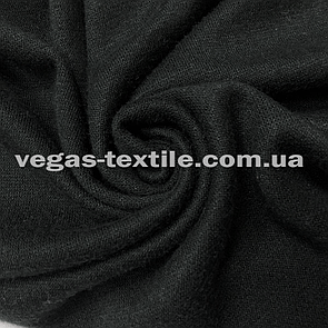 Трикотаж Ангора Королівська Євро (Двостороння) Чорний