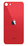 Задня кришка для iPhone SE 2020, червона з великим отвором під камеру,