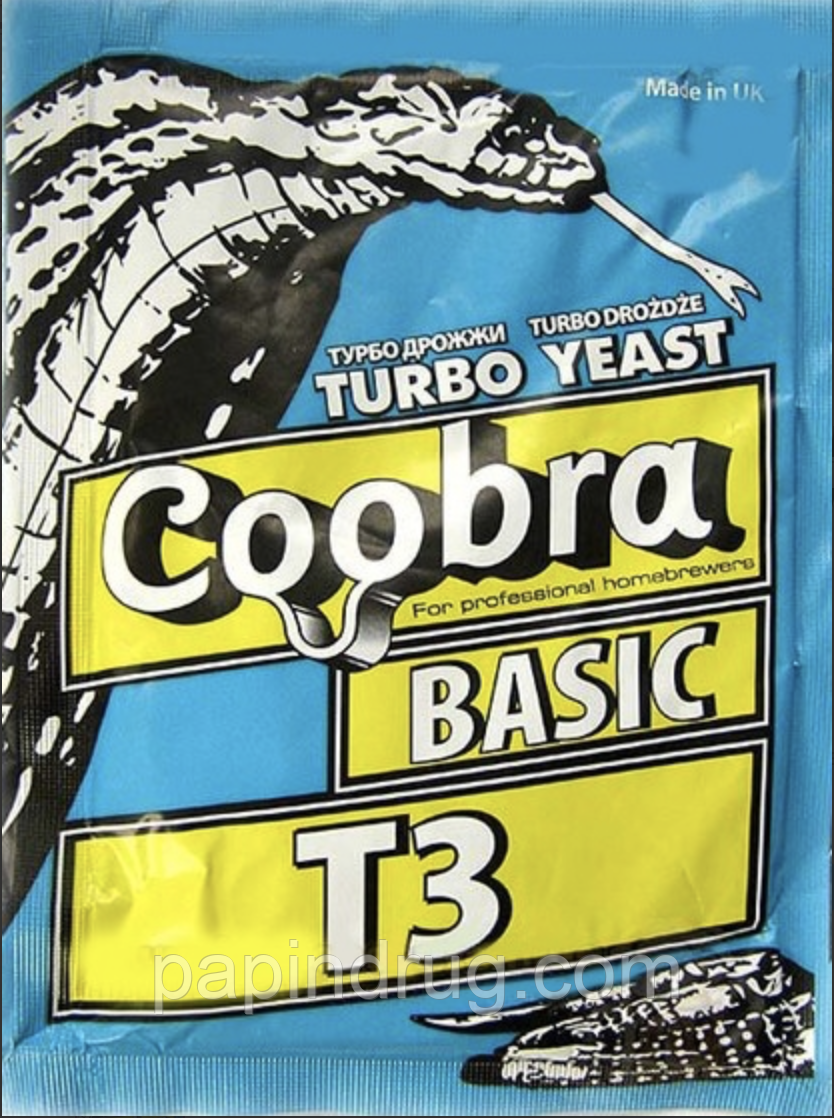 Турбо дріжджі Coobra Basic Т3 (Швеція)