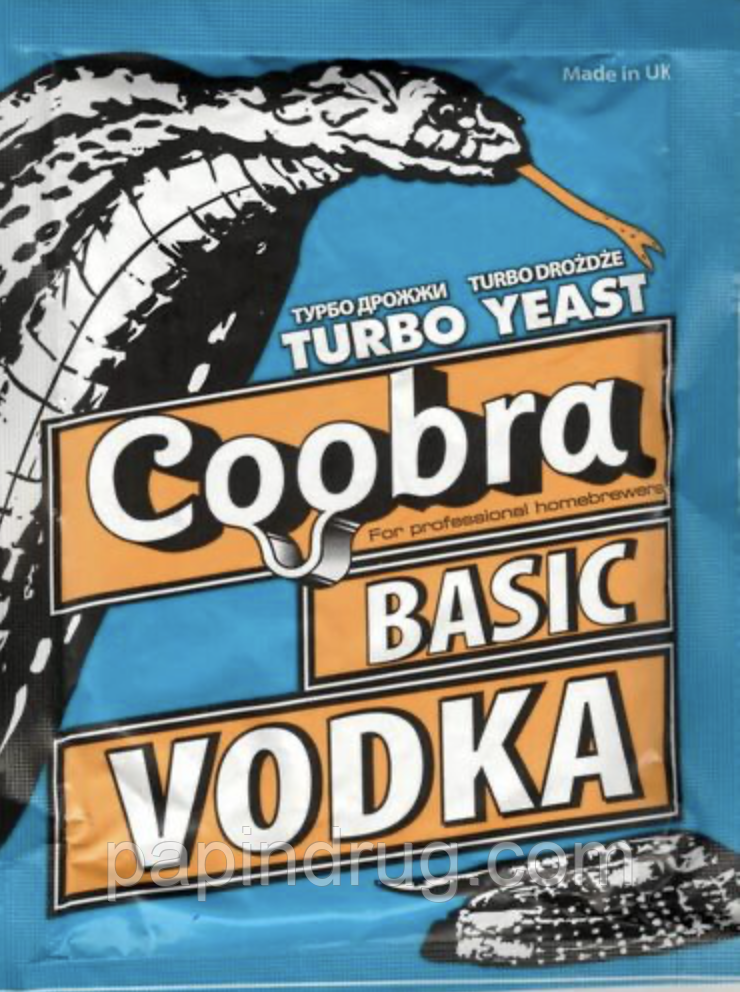 Турбо дріжджі Coobra Basic, 65 г (Швеція)