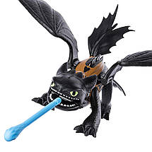 Рухома іграшка Беззубик і Иккинг у броні (Toothless and Hiccup) з мультфільму " Як приручити дракона, фото 2