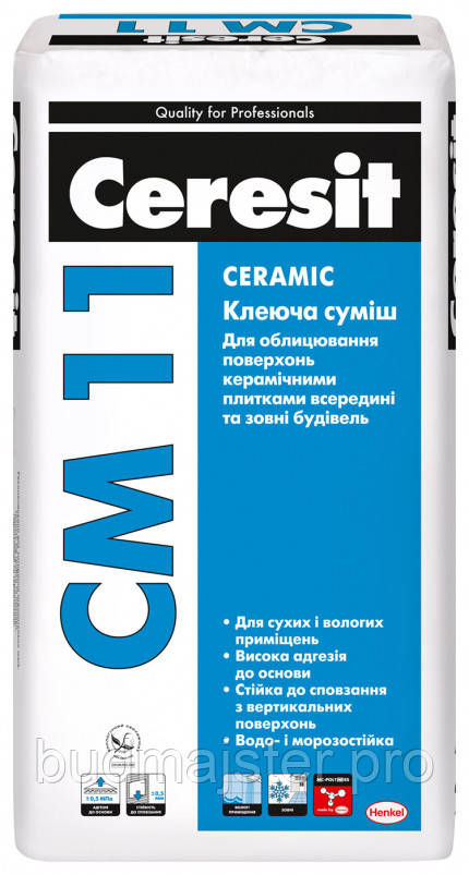 Клеюча суміш Ceresit CM 11 Ceramic 25 кг