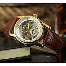 Годинник Forsining Star II механічний скелетон, фото 3