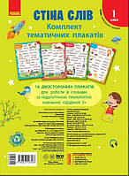 Стіна слів 1 клас Комплект плакатів (470*680 мм)