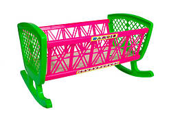 Ліжечко для ляльок 006 пластмасова в сітці