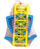 Ліжечко для ляльок 006 пластмасова в сітці, фото 2