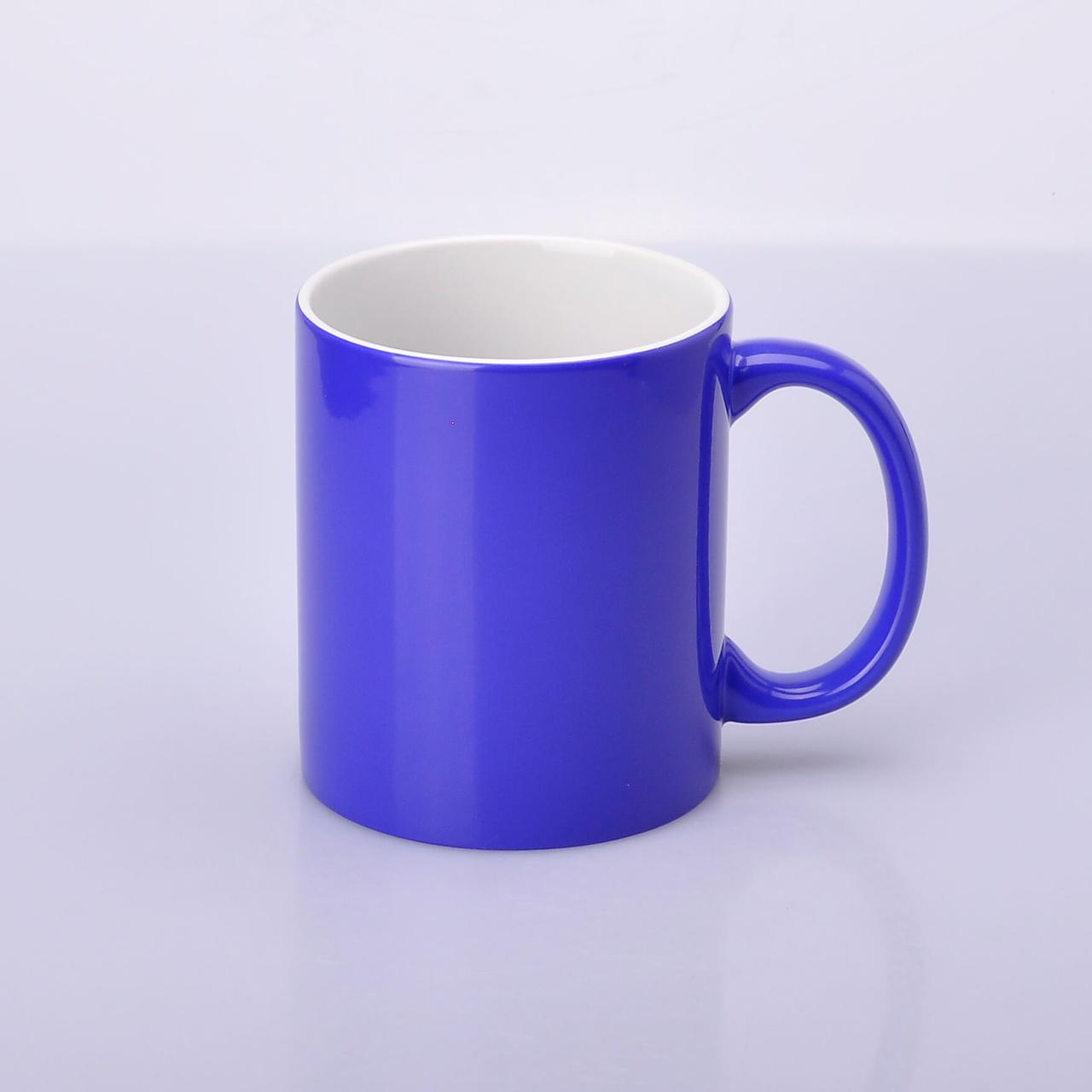 Чашка для сублімації хамелеон полу-глянец (блакитний)