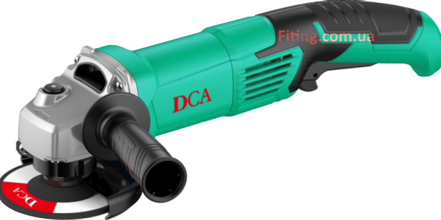 Кутова шліфувальна машина DCA (125мм, 1020W) ASM08-125H, фото 1