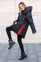 Супер модная зимняя куртка оверсайз Магда размеры 50- 54 Топ продаж!
