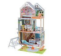 Кукольный домик с мебелью Хэйлли KidKraft Hallie 65980