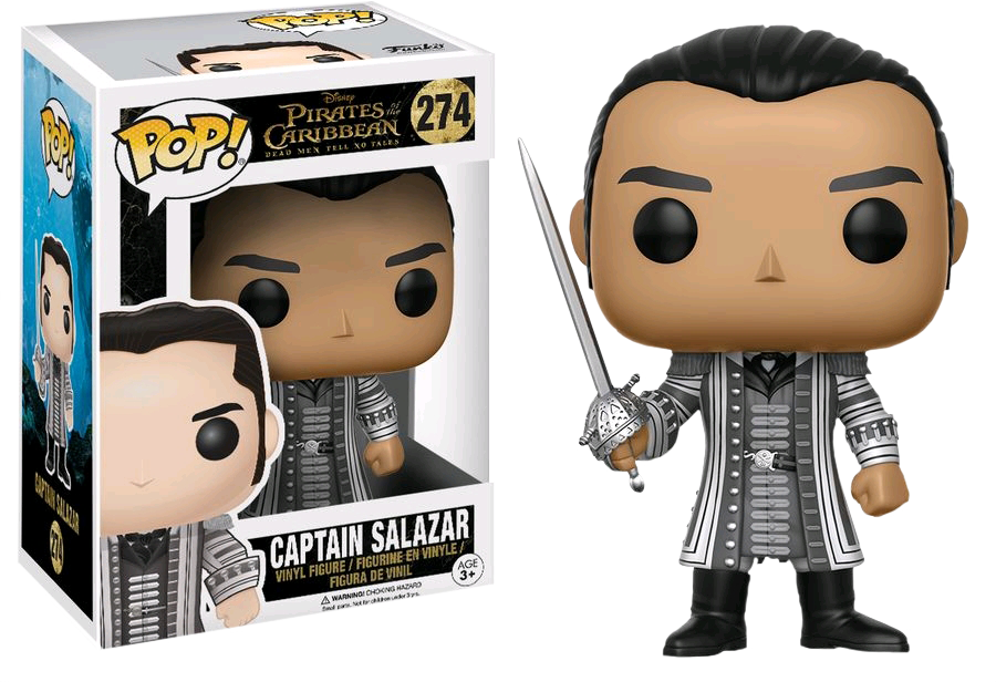 Фігурка Funko Pop Фанко Поп Пірати Карибського моря Капітан Салазар Captain Salazar 10 см PC CP 274