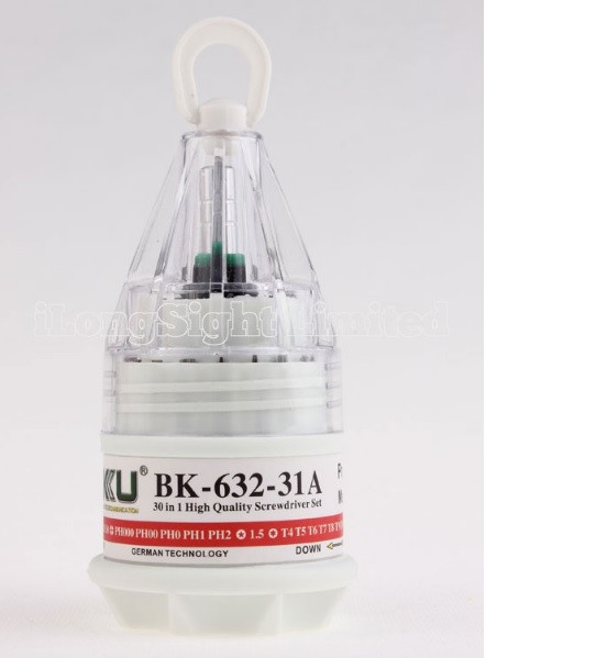 Набір викруток BAKKU BK-632-31A, 30 в1