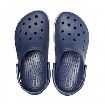 Crocs Crocband Platform Clog Navy — Жіночі Сабо Крокс Крокбенд Платформ Темно-сині — Оригінал, фото 4