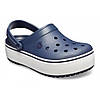 Crocs Crocband Platform Clog Navy — Жіночі Сабо Крокс Крокбенд Платформ Темно-сині — Оригінал, фото 6