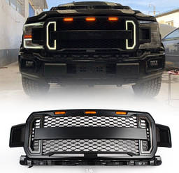 Решітка радіатора Ford F150 mk13 (17-20) стиль Raptor (версія 3)