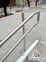 Пристінний дворівневий поручень з нержавіючої сталі для дитячих майданчиків