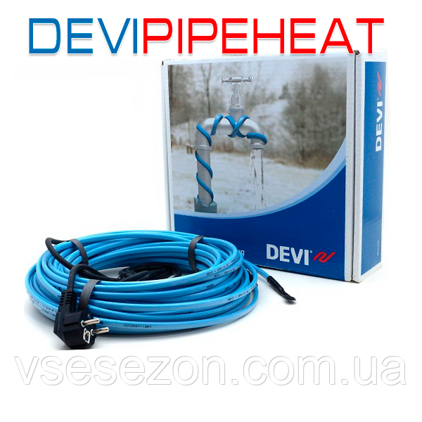 DEVIpipeheat 10 (DPH-10) саморегульований кабель із вилкою