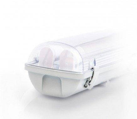 Корпус світильника Євросвітло під LED лампу 2x1200мм LED-SH-40 IP65 Slim 000039714, фото 1