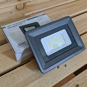 LED прожектор Biom 30W 6500К IP65 S5-SMD-30-SLIM 14578, фото 2