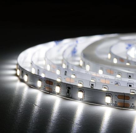 LED стрічка Biom Professional SMD2835 60шт/м 6.5W/м IP20 12V (7500-8000К) BPS-G3-12-2835-60-CW-20 14496, фото 2