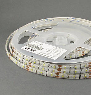 LED стрічка Estar SMD3528 60шт/м 4.8W/м IP65 12V (5500-6000К) es3528-60-12V-65-W, фото 2