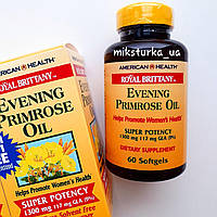 Олія примули вечірньої iHerb, жіноча омега, Vening Primrose oil