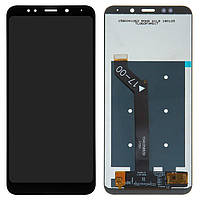 Дисплей для Xiaomi Redmi 5 Plus (MEG7, MEI7), модуль в сборе (экран и сенсор), оригинал Черный