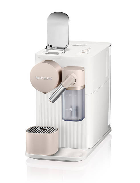 Кофемашина капсульна Delonghi Nespresso Lattissima One EN510 White