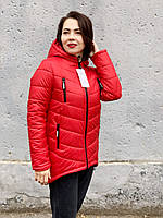 Куртка парка женская (арт. 300) красная