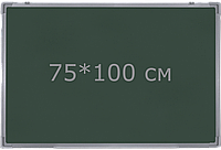 1-но поверхнева шкільна дошка магнітна для крейди 75*100 см iBoard iB750x100G