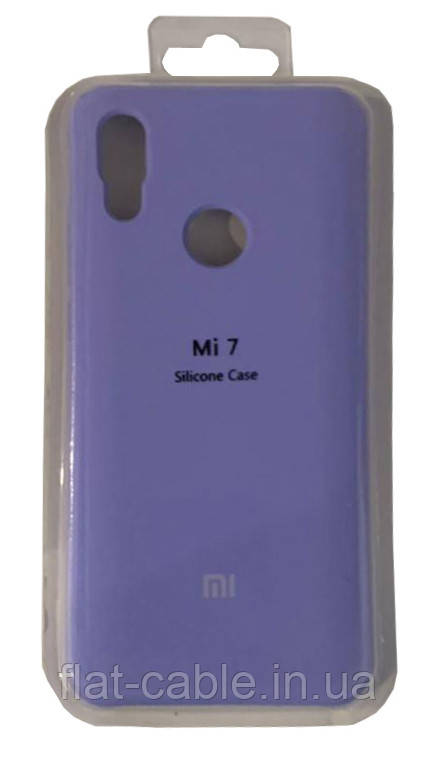 Чехол на Xiaomi Redmi 7 (Viola) Silicone Case Premium