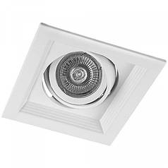 Світильник точковий Feron DLT201 під лампу MR16/GU5.3 білий без лампи 6006