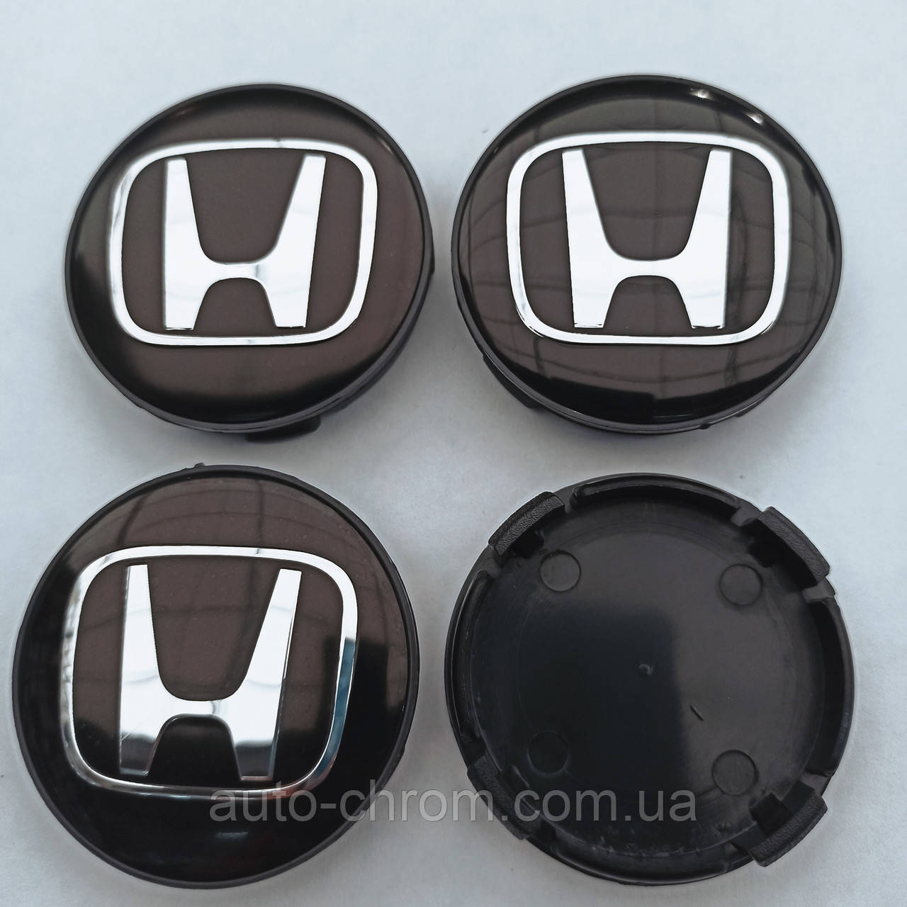 Ковпачки в диски Honda 55-59 мм чорні