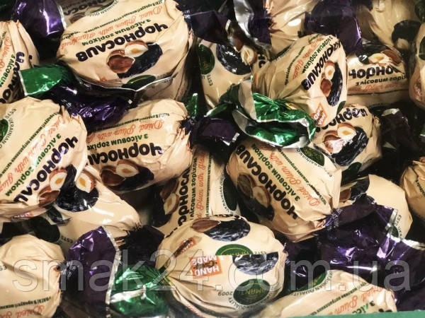 Цукерки в шоколаді "Чорнослив із фундуком" Amanti, Україна, 1 кг