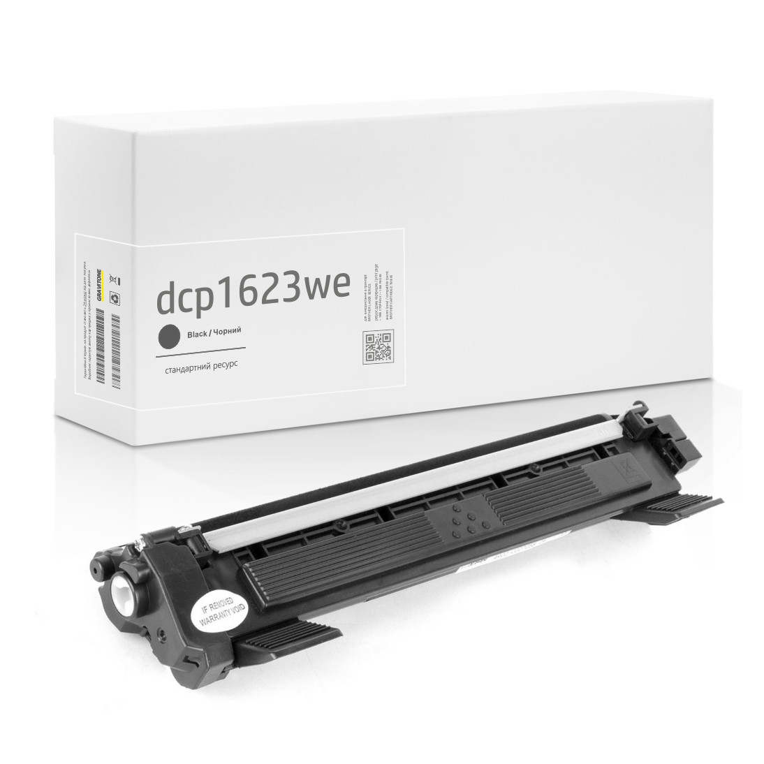 Сумісний Картридж Brother DCP-1623WE (DCP1623WE), c тонером, 1.500 стор., аналог від Gravitone