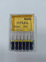 H-файли MANI H-Files 25 мм. 6 шт. #30