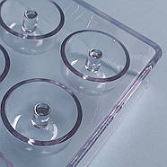 Полікарбонатна форма для відливу цукерок кільці, фото 3