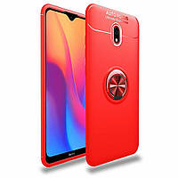 Чехол Fiji Hold для Xiaomi Redmi 8A бампер накладка с подставкой Red