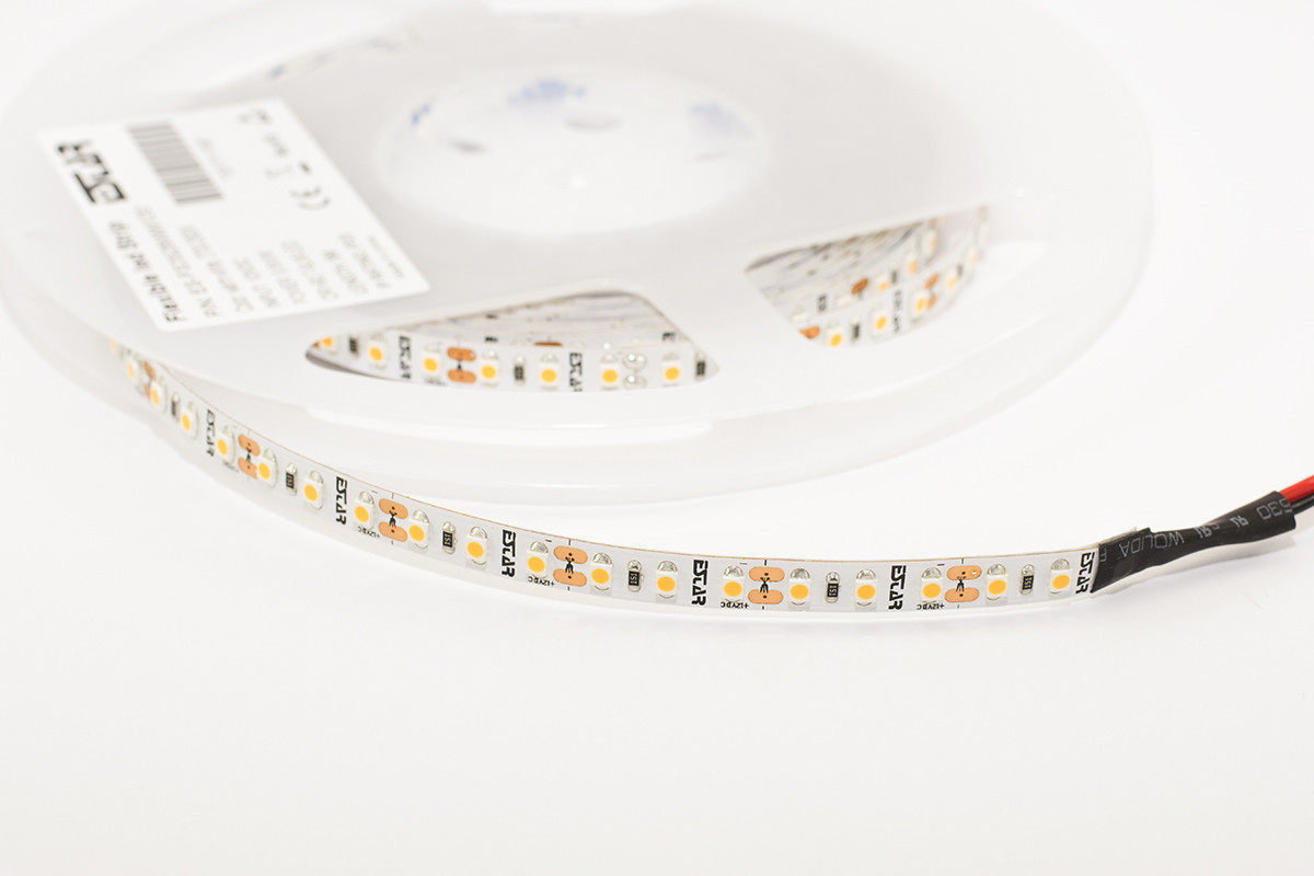 Світлодіодна стрічка ESTAR SMD 3528/120 (IP20) premium 12V тепло-біла (2900-3200К)