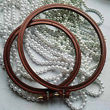 П'яльця для вишивання пластик набір 2 шт. Діаметр 19 см, 24 см