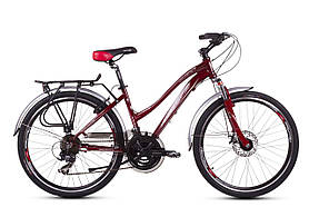 Велосипед ARDIS 26" JULIETTE, CTB, рама 16", красный