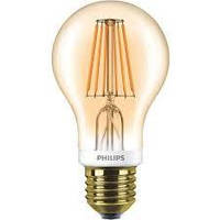Лампа світлодіодна Philips LEDCla 7.5-60W A60 E27 2000K GOLD DIM APR