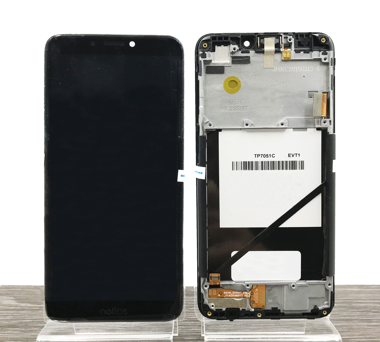 Дисплей + сенсор з передньою панеллю для TP-Link Neffos C7S TP7051A Black