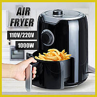 Мультипечь Air Fryer аэрофритюрница аэрогриль с антипригарным покрытием 1000W гарантия