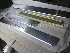 Захист порогів - накладки на пороги Mazda 6 I з 2003-2008 рр. (Standart)