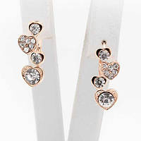 Сережки Чотири Серця