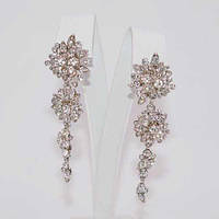 Сережки англійський замок Бароко